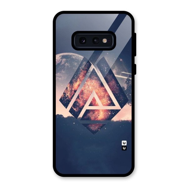 Moon Abstract Glass Back Case for Galaxy S10e