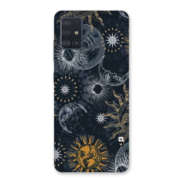 Moon And Sun Back Case for Galaxy A51