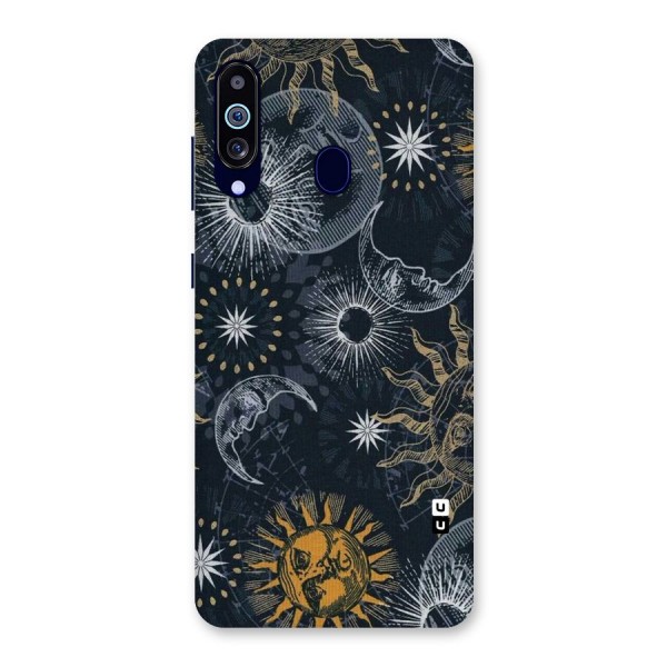 Moon And Sun Back Case for Galaxy A60