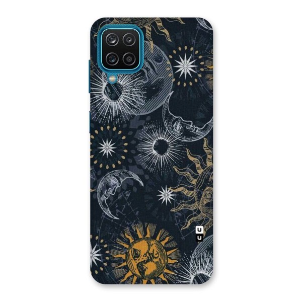 Moon And Sun Back Case for Galaxy F12