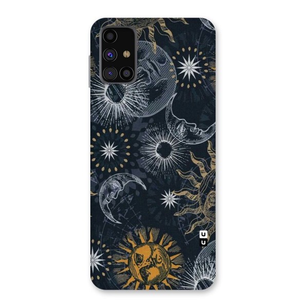 Moon And Sun Back Case for Galaxy M31s