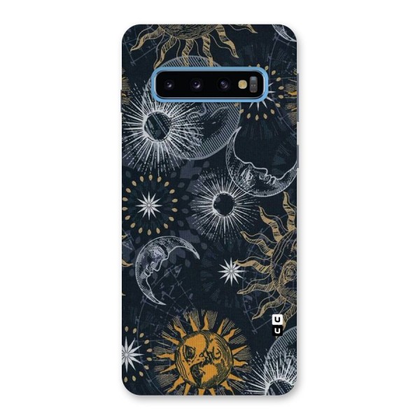 Moon And Sun Back Case for Galaxy S10