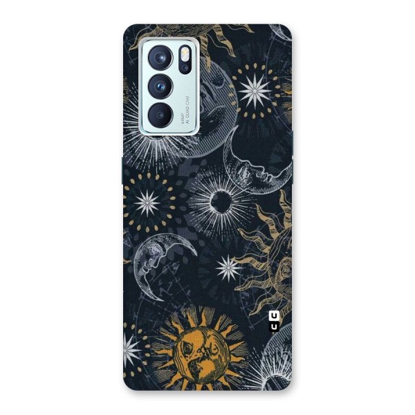 Moon And Sun Back Case for Oppo Reno6 Pro 5G