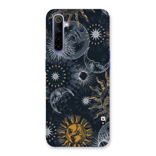 Moon And Sun Back Case for Realme 6i