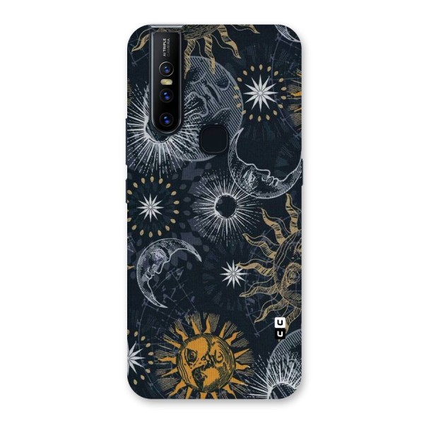 Moon And Sun Back Case for Vivo V15