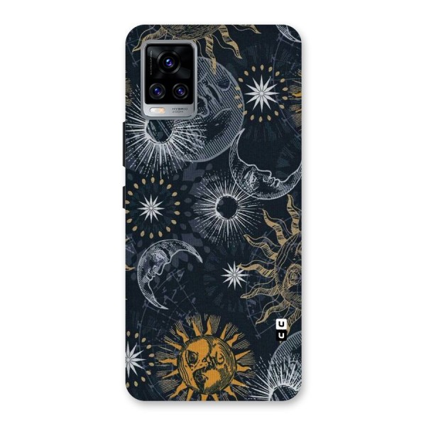 Moon And Sun Back Case for Vivo V20 Pro