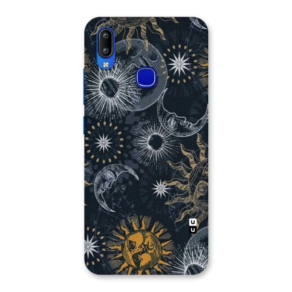 Moon And Sun Back Case for Vivo Y91