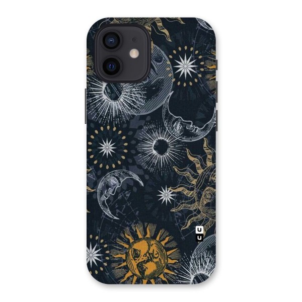 Moon And Sun Back Case for iPhone 12