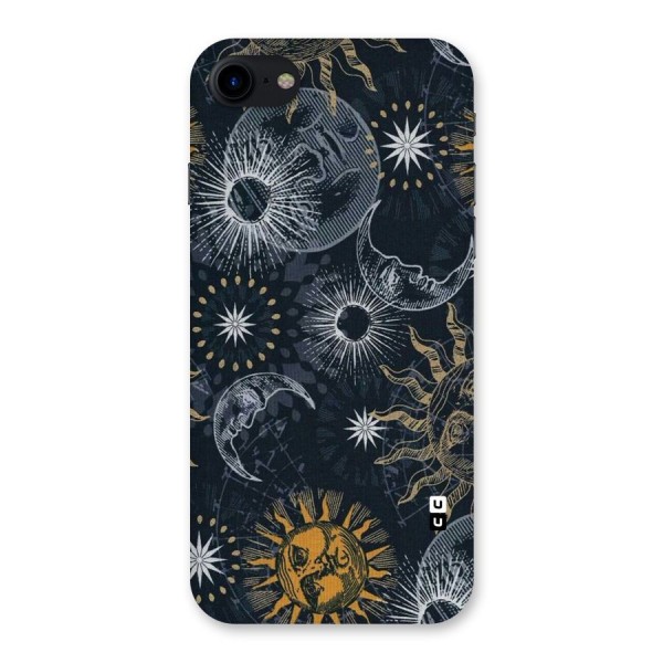 Moon And Sun Back Case for iPhone SE 2020