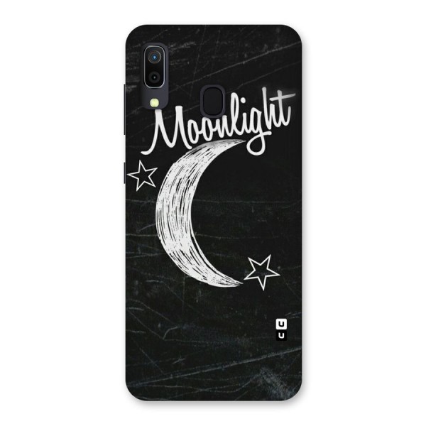 Moon Light Back Case for Galaxy A20