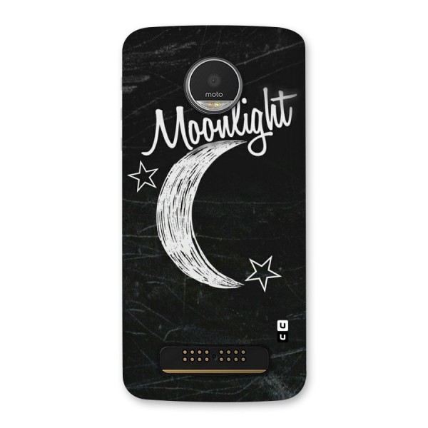 Moon Light Back Case for Moto Z Play