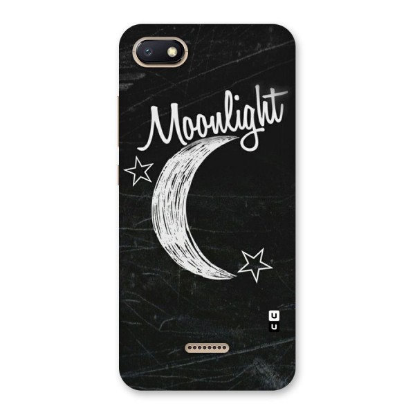 Moon Light Back Case for Redmi 6A