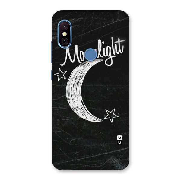 Moon Light Back Case for Redmi Note 6 Pro