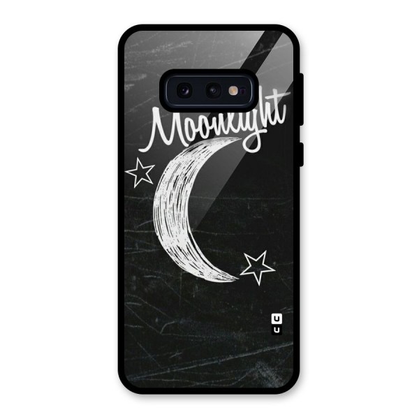 Moon Light Glass Back Case for Galaxy S10e