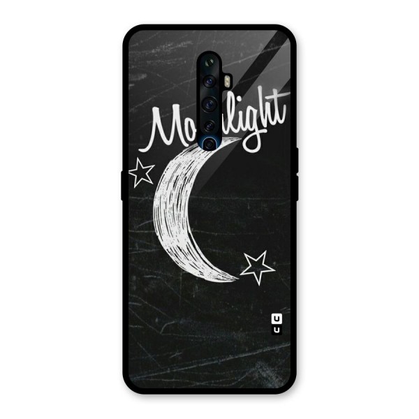 Moon Light Glass Back Case for Oppo Reno2 Z