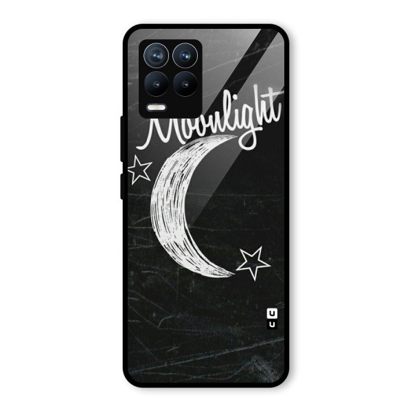 Moon Light Glass Back Case for Realme 8 Pro