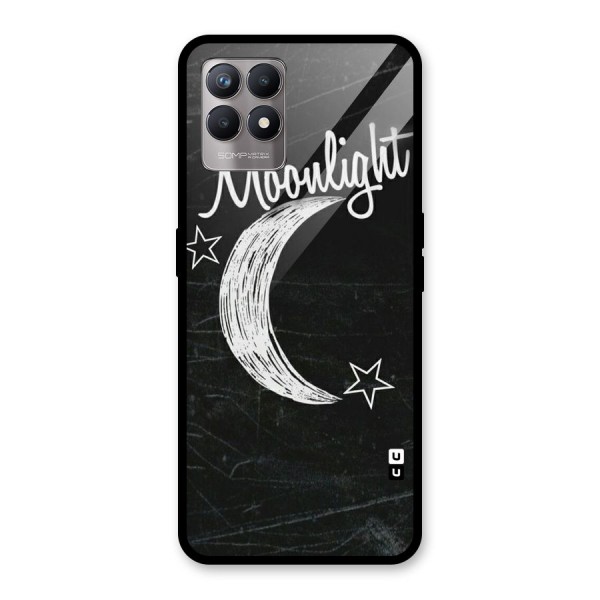 Moon Light Glass Back Case for Realme 8i