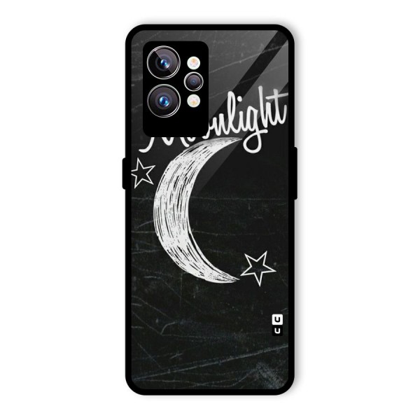 Moon Light Glass Back Case for Realme GT2 Pro