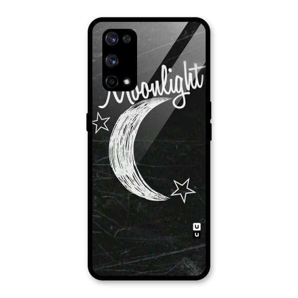 Moon Light Glass Back Case for Realme X7 Pro