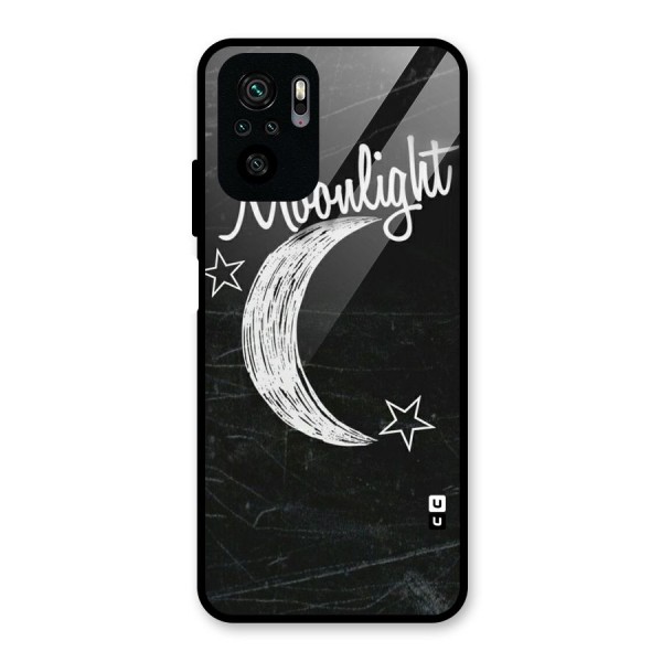 Moon Light Glass Back Case for Redmi Note 10