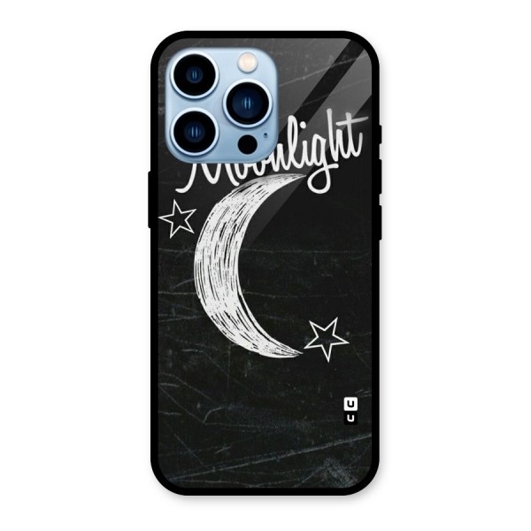 Moon Light Glass Back Case for iPhone 13 Pro