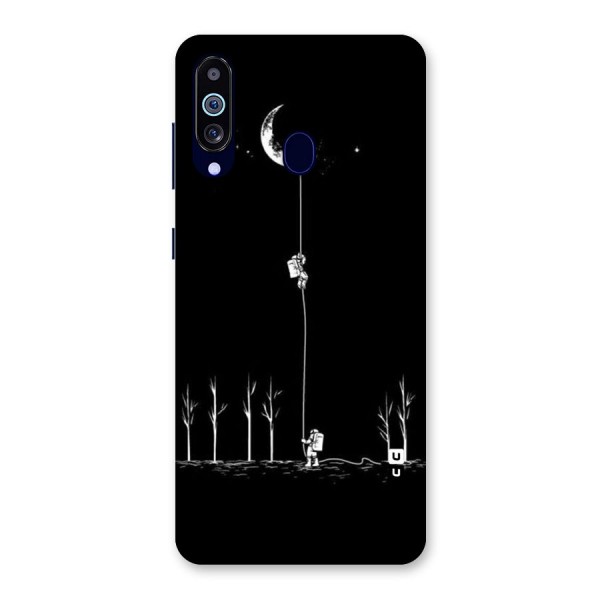 Moon Man Back Case for Galaxy A60