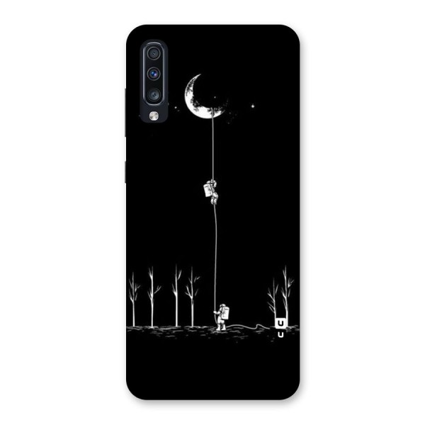 Moon Man Back Case for Galaxy A70