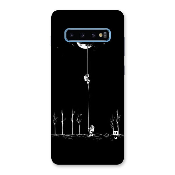 Moon Man Back Case for Galaxy S10 Plus