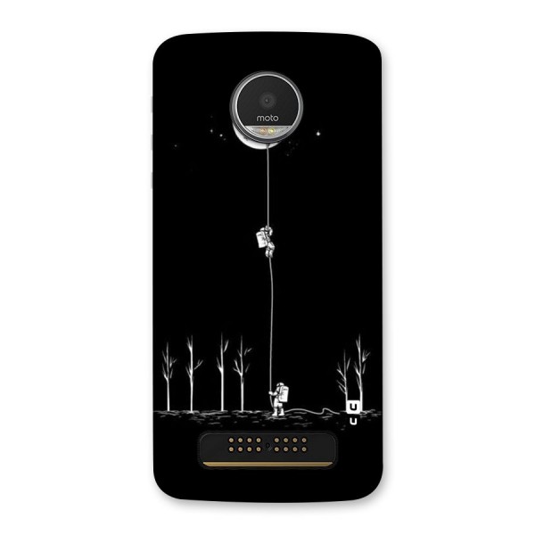 Moon Man Back Case for Moto Z Play