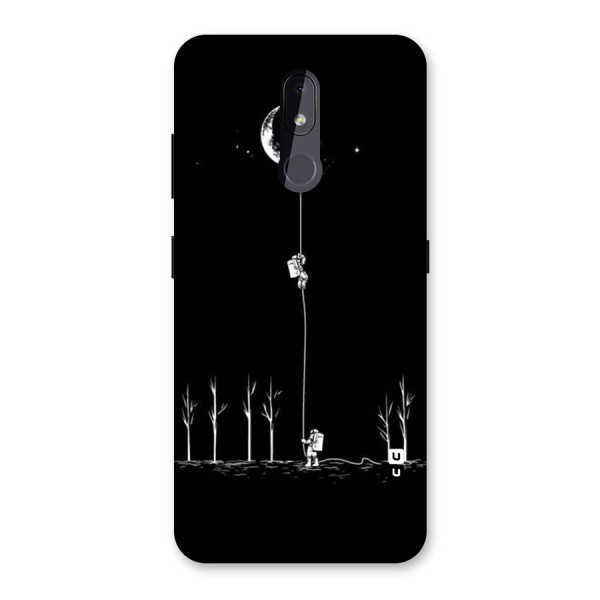 Moon Man Back Case for Nokia 3.2