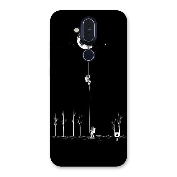 Moon Man Back Case for Nokia 8.1