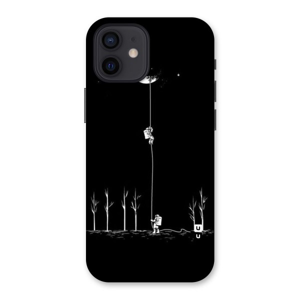 Moon Man Back Case for iPhone 12