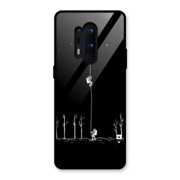 Moon Man Glass Back Case for OnePlus 8 Pro