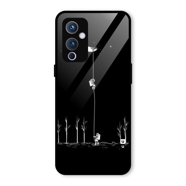 Moon Man Glass Back Case for OnePlus 9