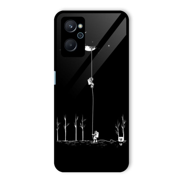 Moon Man Glass Back Case for Realme 9i