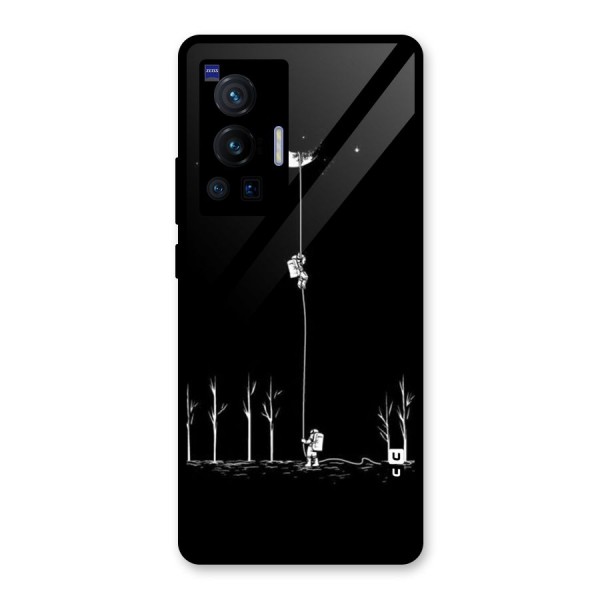 Moon Man Glass Back Case for Vivo X70 Pro