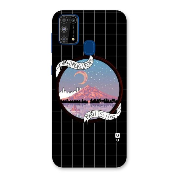 More Dreams Back Case for Galaxy F41