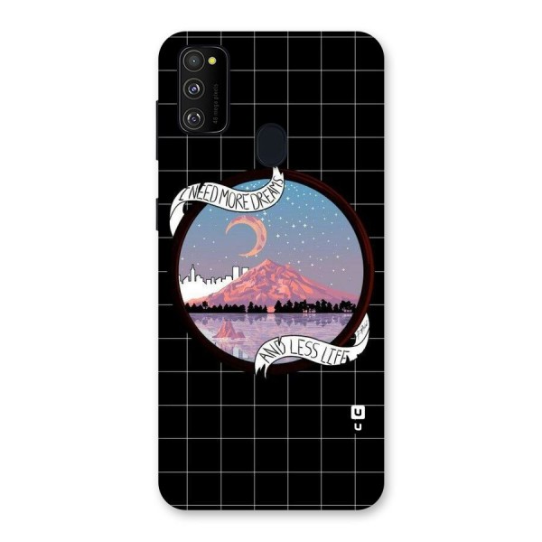 More Dreams Back Case for Galaxy M21