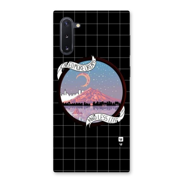 More Dreams Back Case for Galaxy Note 10