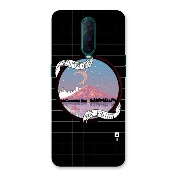 More Dreams Back Case for Oppo R17 Pro