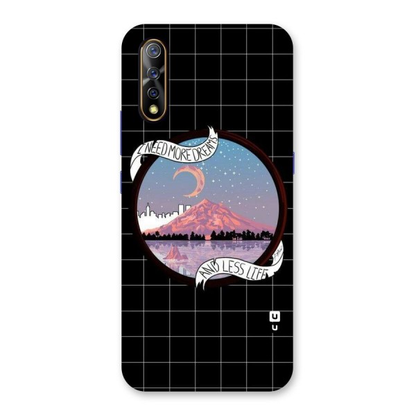 More Dreams Back Case for Vivo S1