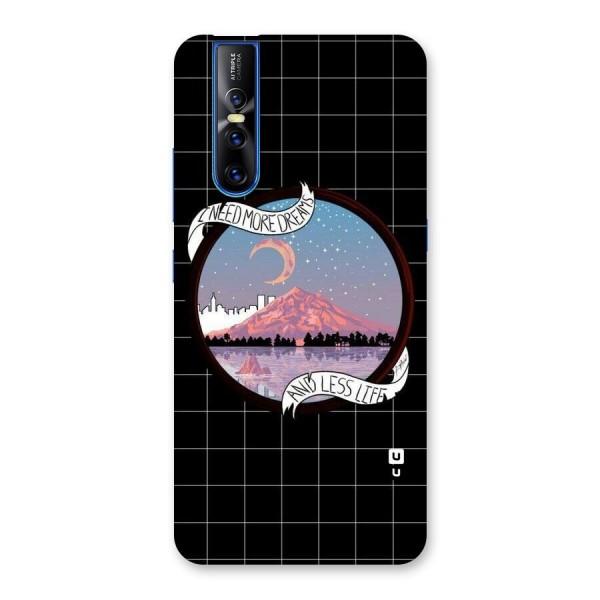 More Dreams Back Case for Vivo V15 Pro