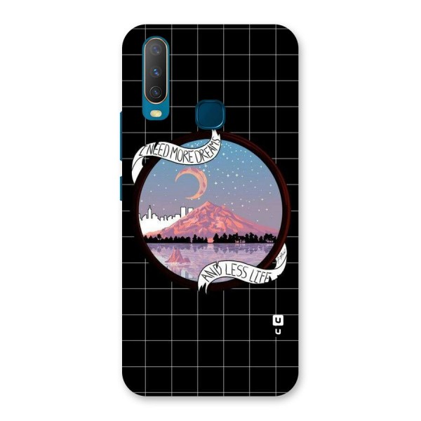 More Dreams Back Case for Vivo Y15