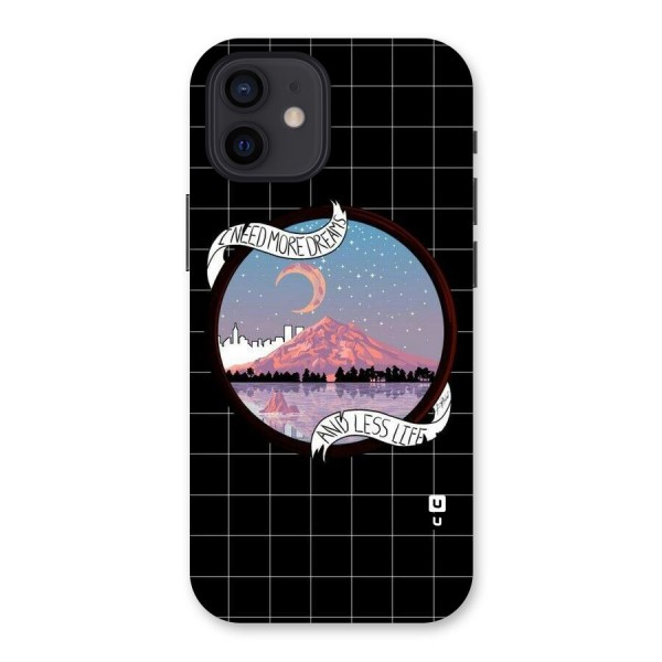 More Dreams Back Case for iPhone 12