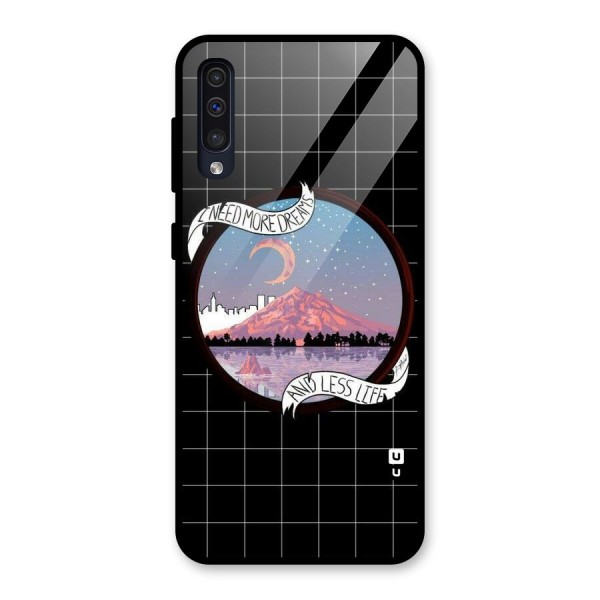 More Dreams Glass Back Case for Galaxy A50s