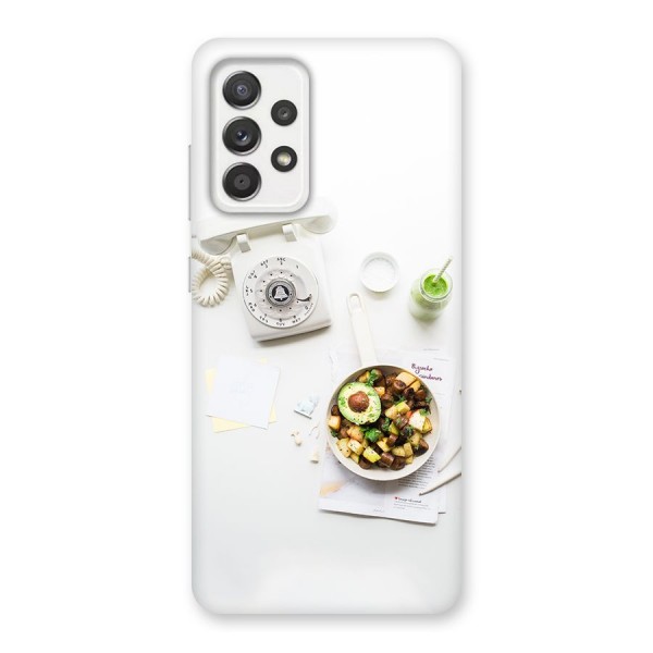 Morning Breakfast Back Case for Galaxy A52