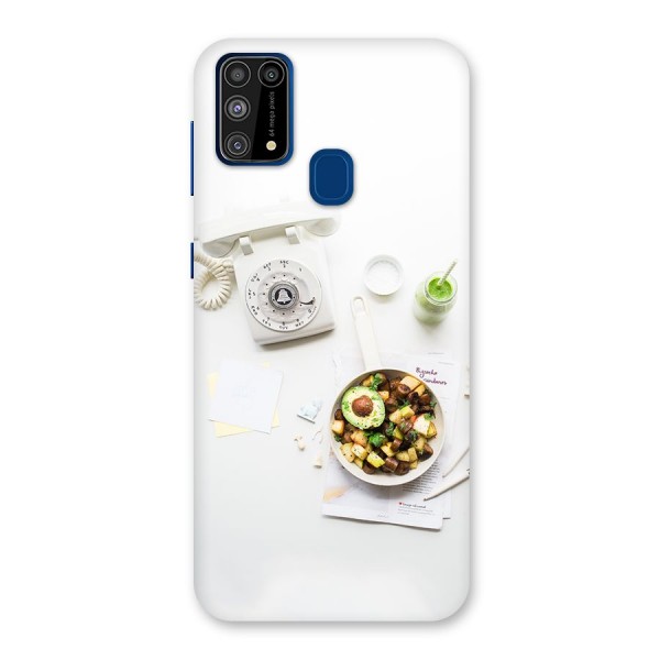 Morning Breakfast Back Case for Galaxy M31