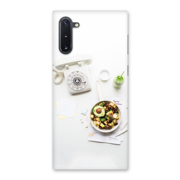 Morning Breakfast Back Case for Galaxy Note 10