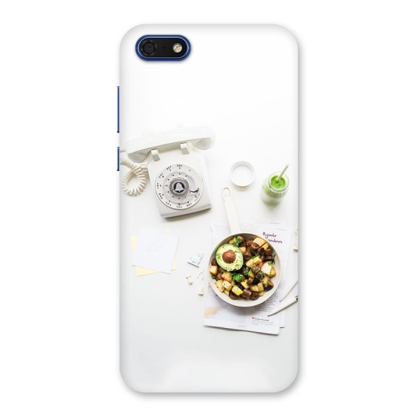 Morning Breakfast Back Case for Honor 7s