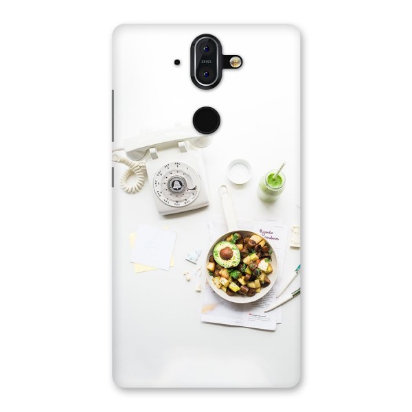 Morning Breakfast Back Case for Nokia 8 Sirocco